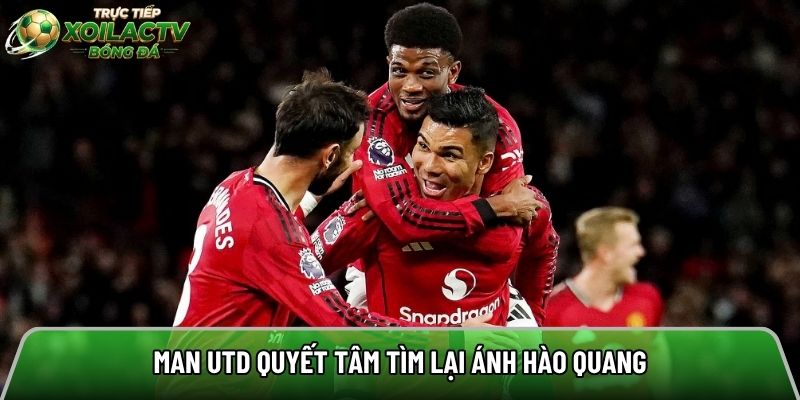 Man Utd quyết tâm tìm lại ánh hào quang